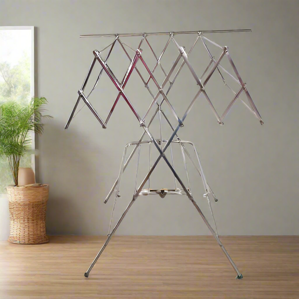Stainless Steel Foldable Cloth Drying Stand