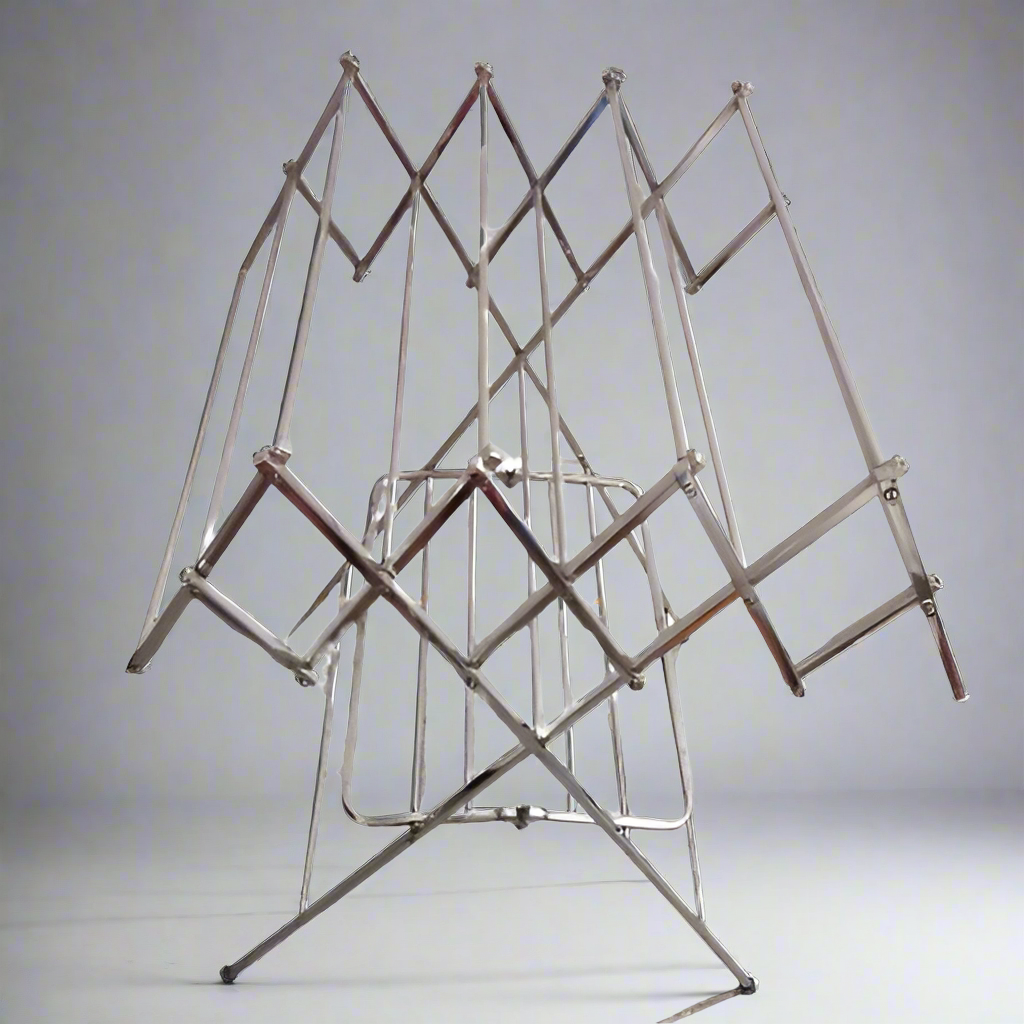 Stainless Steel Foldable Cloth Drying Stand