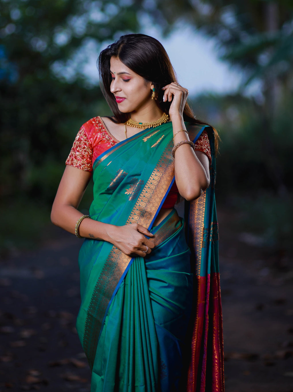 Kanjivaram Soft Silk Saree