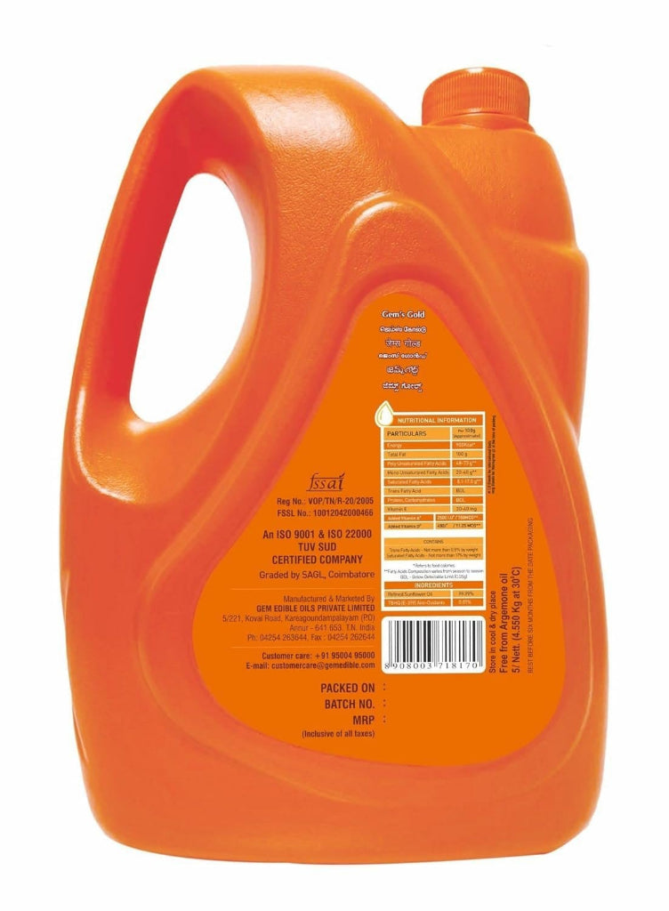 Gem's Gold Oil