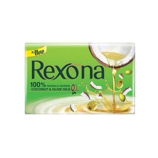 Rexona Silky Soft Skin Soap Coconut & Olive Oils  (Pack of 6 x 150 gm)