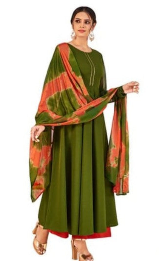 Fancy Kurti With Dupatta