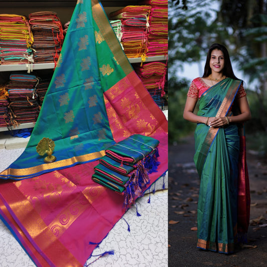 Kanjivaram Soft Silk Saree