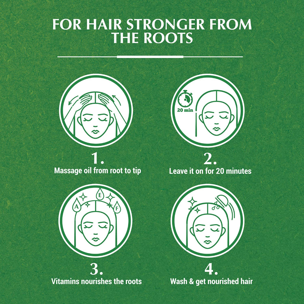 Vatika Naturals Cactus Hair Oil 300ml | Cactus, Ghergir, Ginger & Vitamins A, E, F | For Weak & Falling Hair | No Parabens, Sulphates or Silicones (300 ML)